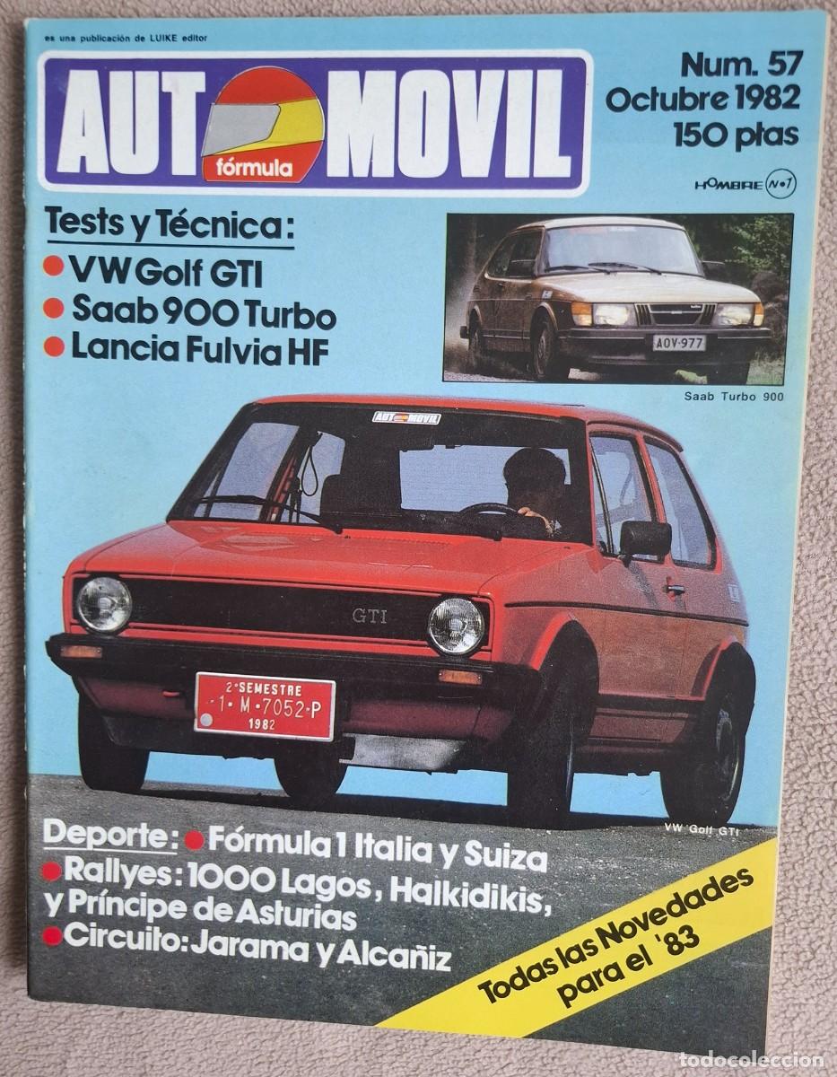 Coches: Revista Autom&oacute;vil N&ordm;57 octubre de 1982