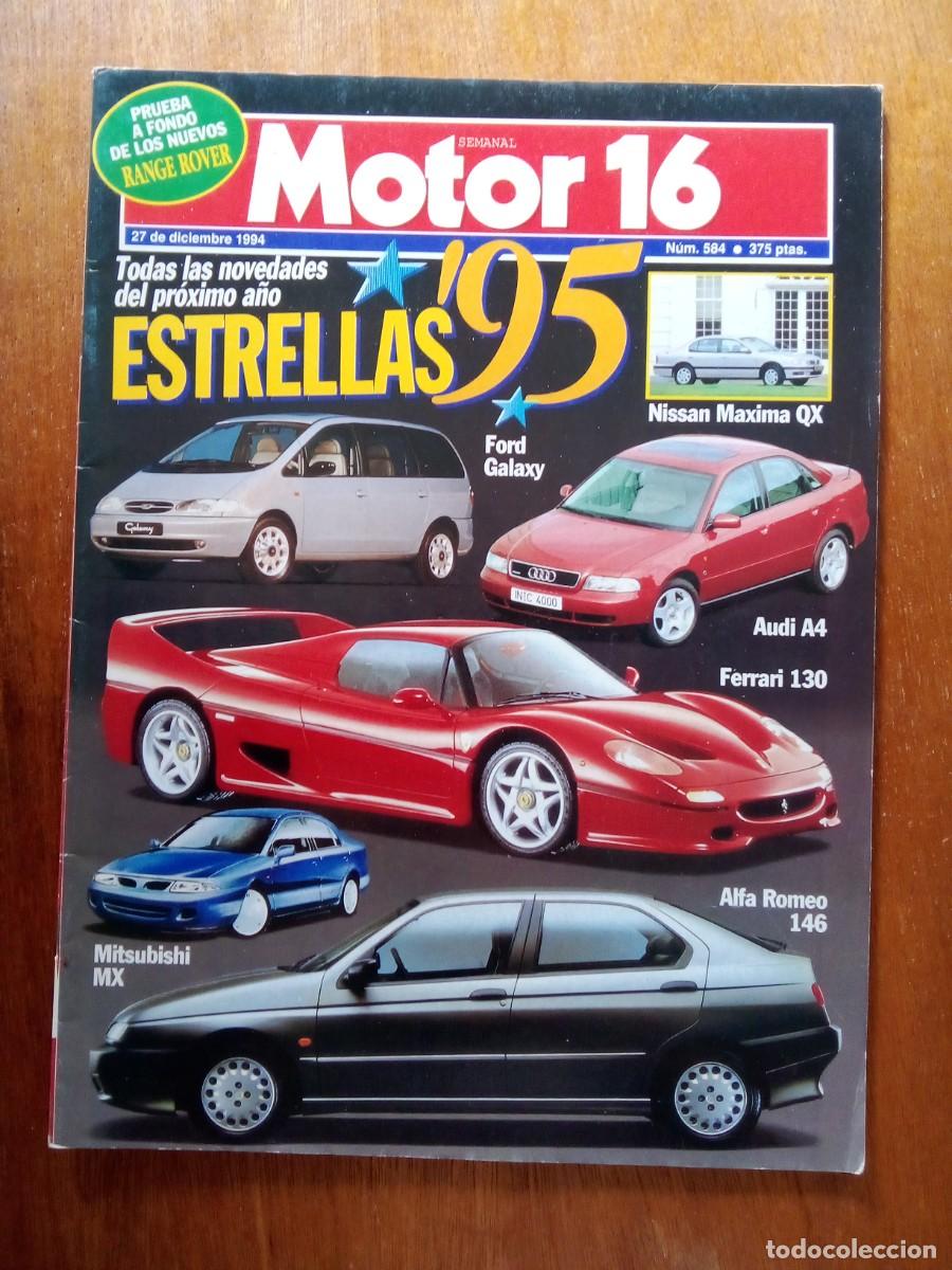 Coches: REVISTA MOTOR 16, NUMERO 584 A&Ntilde;O 1994