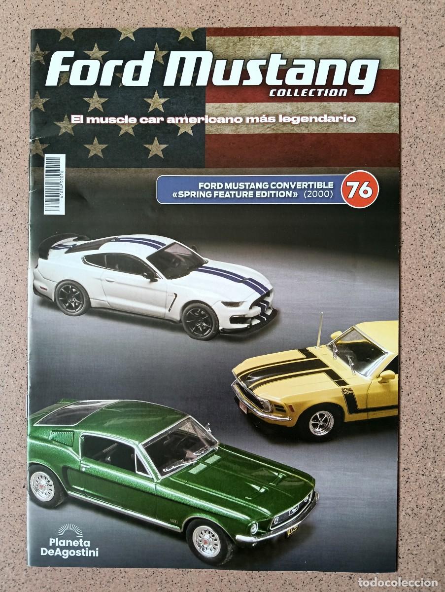 Coches: Fasc&iacute;culo 76 Ford Mustang Convertible &rdquo;Spring Feature&rdquo; (2000) Colec. Ford Mustang Planeta Nuevo