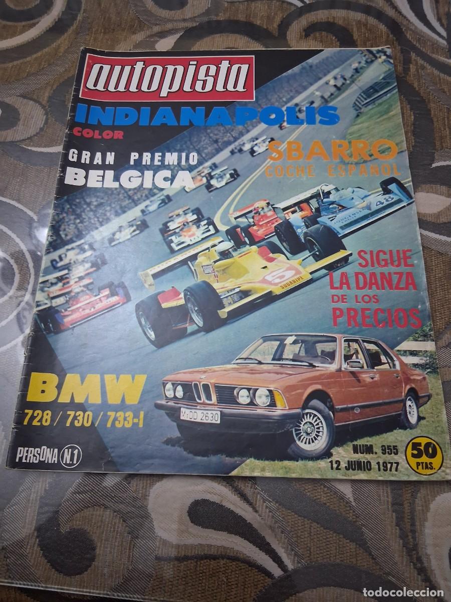 Coches: Revista coche autopista 955 a&ntilde;o 1977 BMW serie 7
