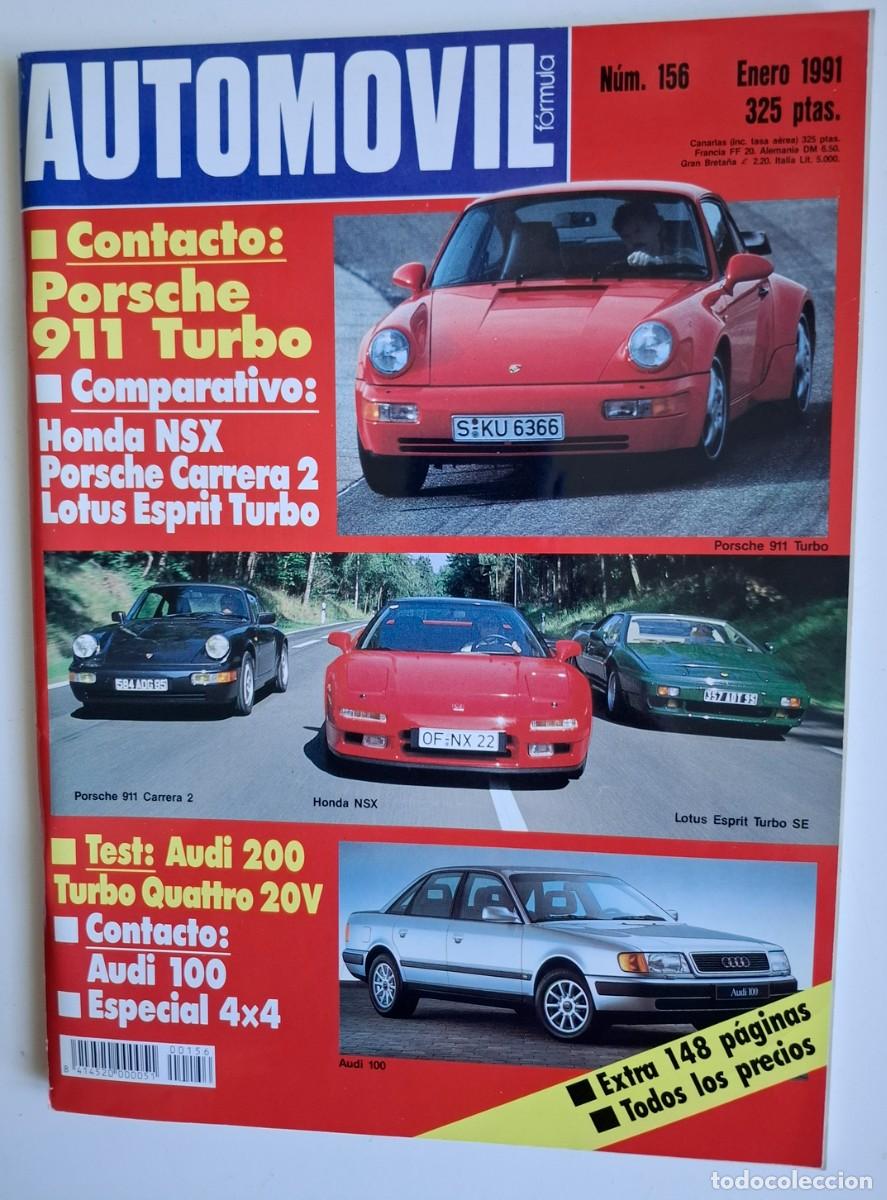 Coches: Lote de revistas Automovil a&ntilde;o 1991 - Completo