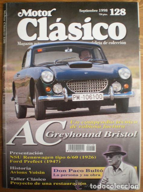 Coches: MOTOR CLASICO N&ordm; 128 - revista de coches clasicos