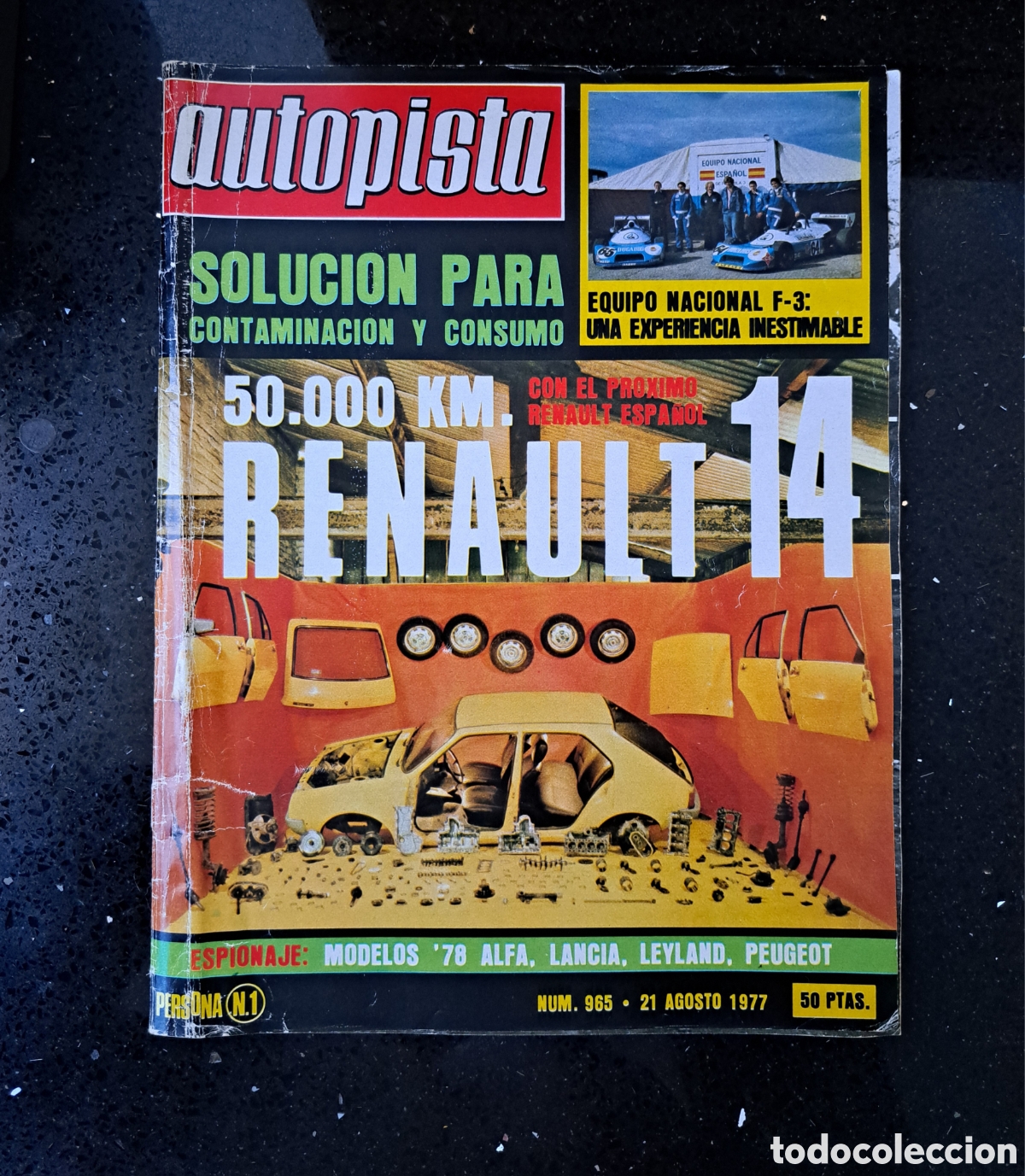 Coches: REVISTA AUTOPISTA NUM 965 21 AGOSTO 1977