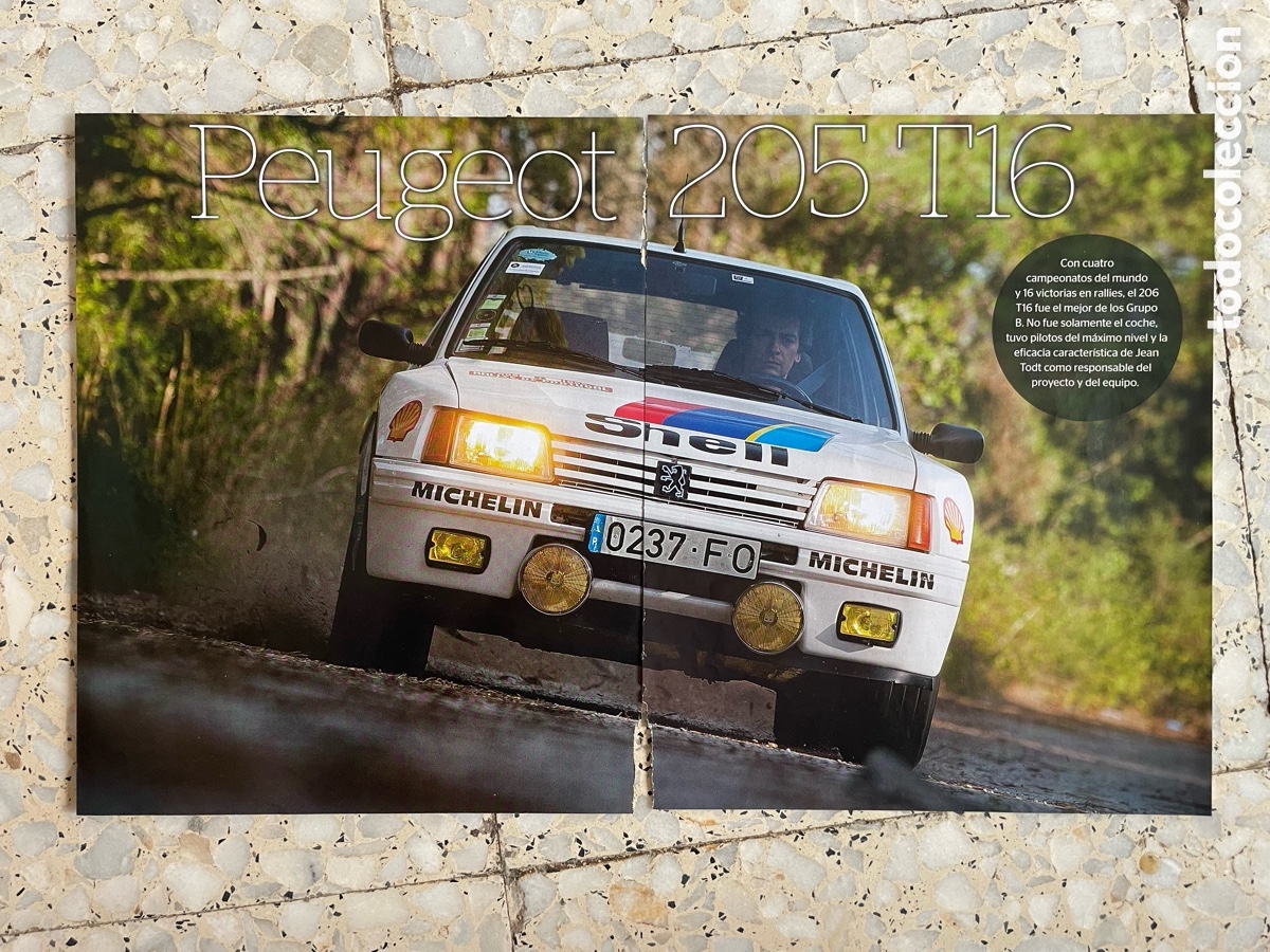 Coches: Coche de Rallye / Peugeot 205 T16