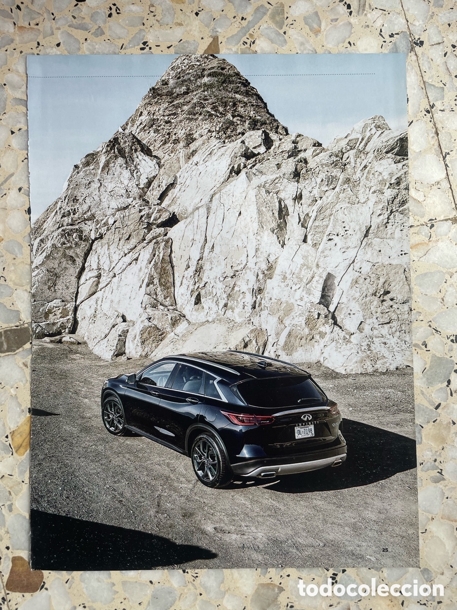 Coches: Publicidad Infiniti QX50 2.0 VT-T / Hoja de revista