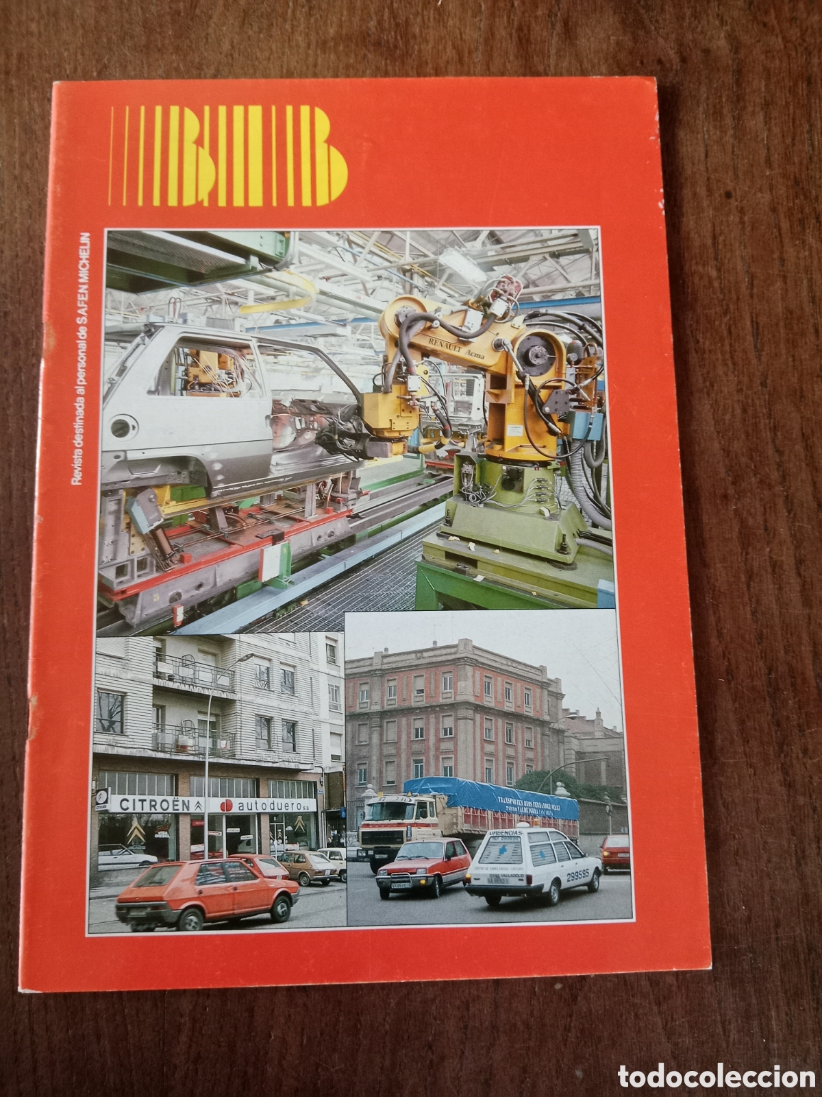 Coches: Revista Bib Michelin n. 56 de 1985 autom&oacute;vil neum&aacute;tico