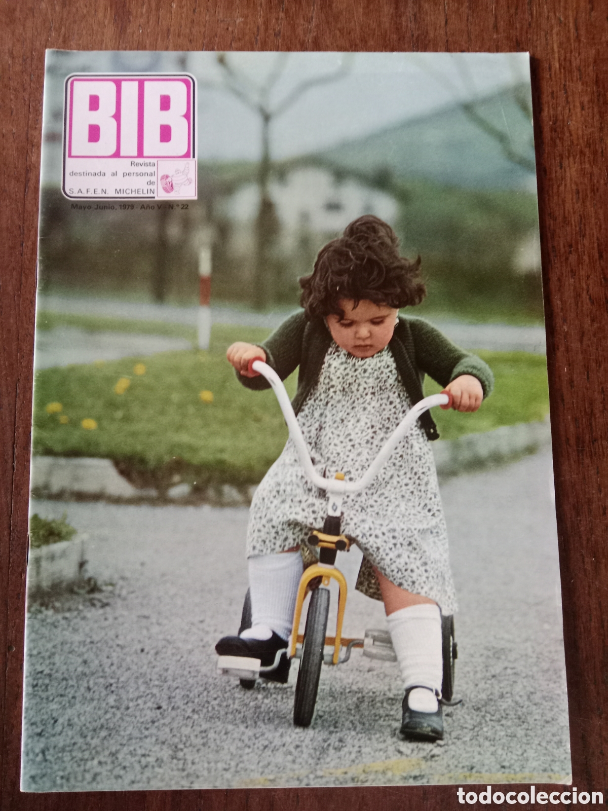 Cars: Revista Bib Michelin n. 22 de 1979 autom&oacute;vil neum&aacute;tico