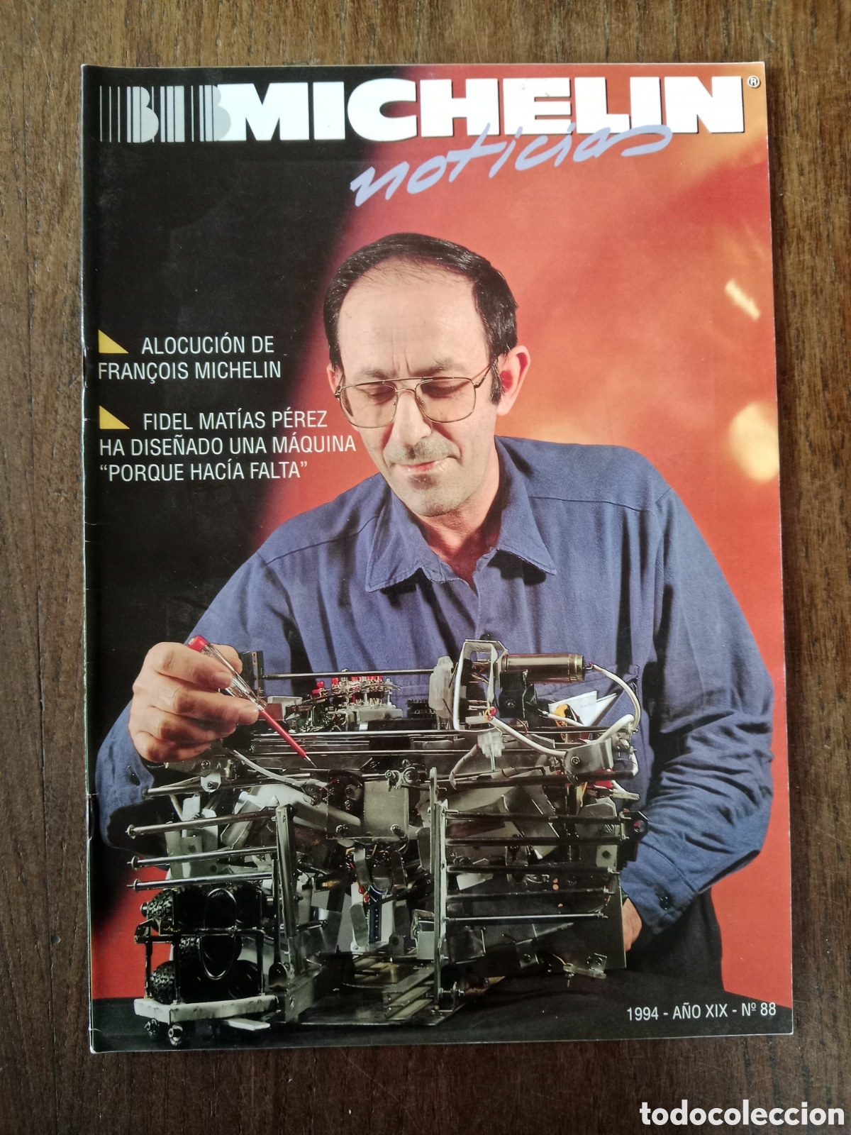Voitures: Revista Bib Michelin n. 88 de 1998 autom&oacute;vil neum&aacute;tico