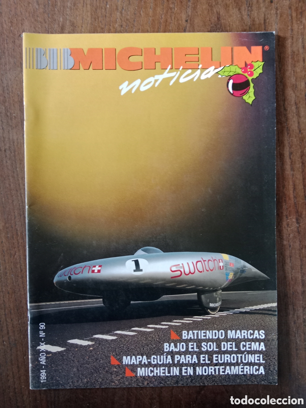 Coches: Revista Bib Michelin n.90 de 1994 autom&oacute;vil neum&aacute;tico