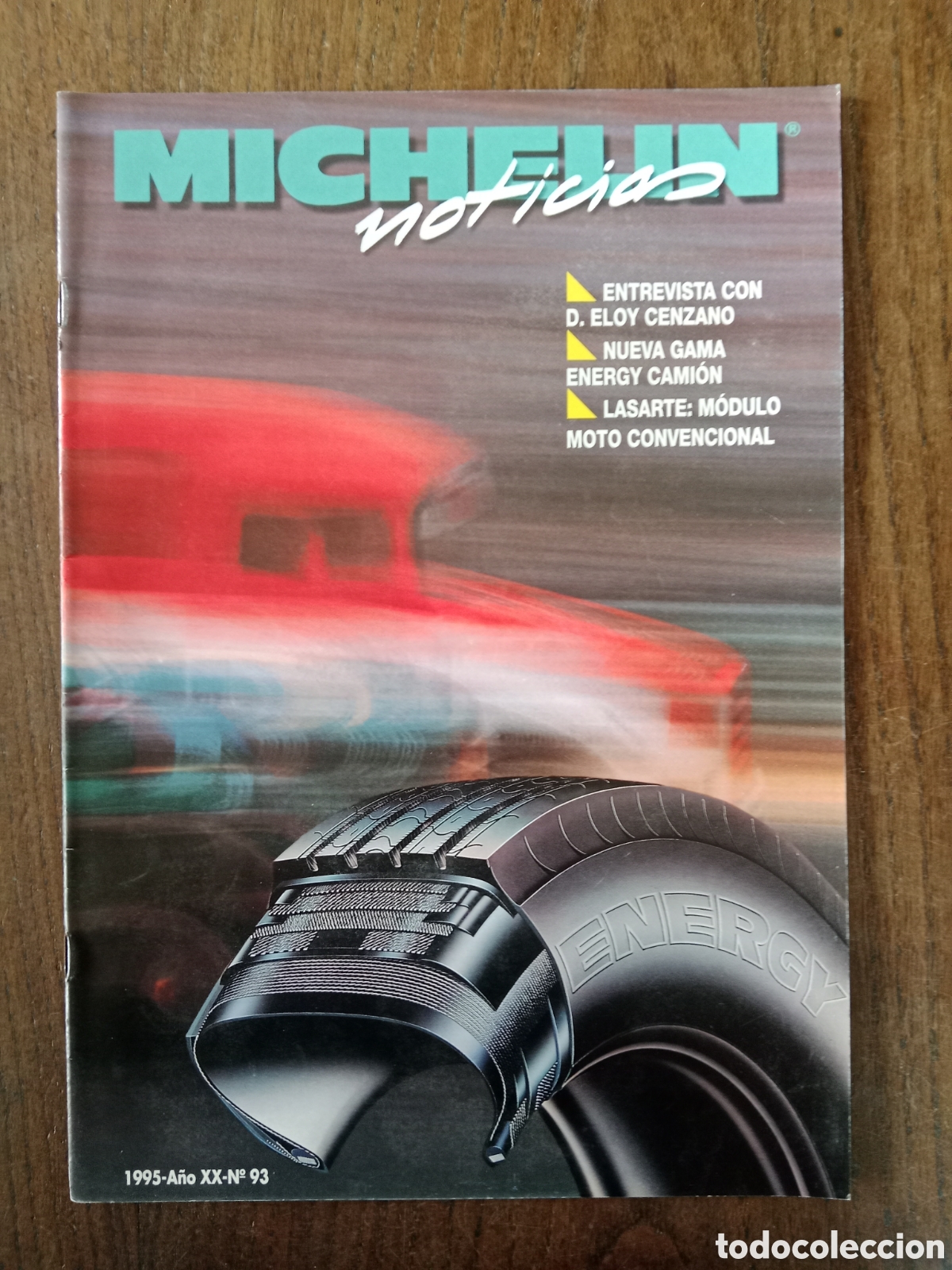 Coches: Revista Bib Michelin n. 93 de 1995 autom&oacute;vil neum&aacute;tico