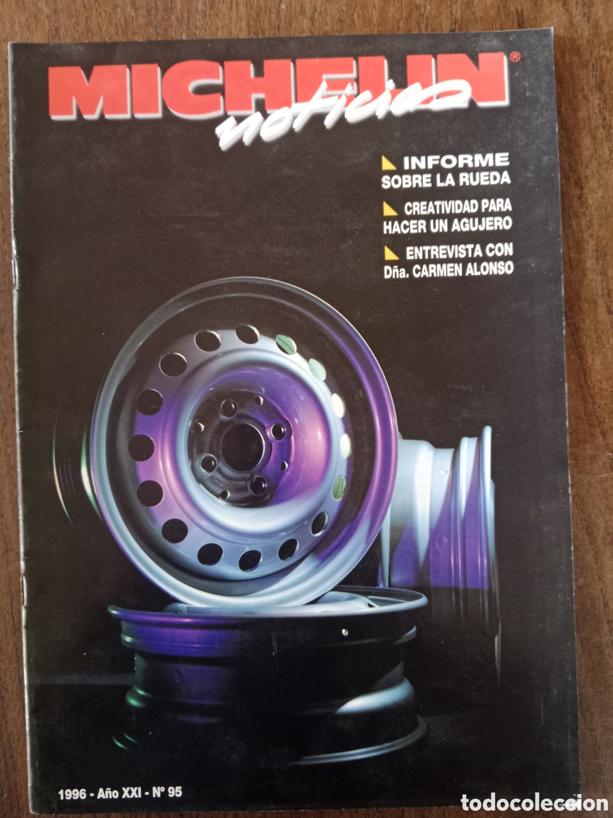 Coches: Revista Bib Michelin n. 95 de 1996 autom&oacute;vil neum&aacute;tico