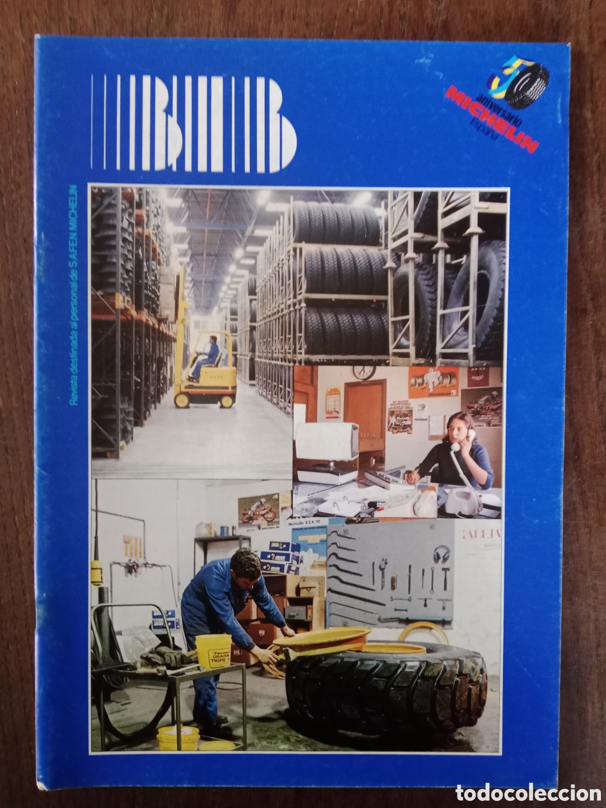 Coches: Revista Bib Michelin n. 52 de 1984 autom&oacute;vil neum&aacute;tico