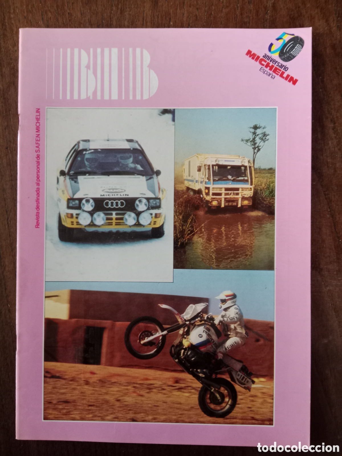 Coches: Revista Bib Michelin n. 51 de 1984 autom&oacute;vil neum&aacute;tico