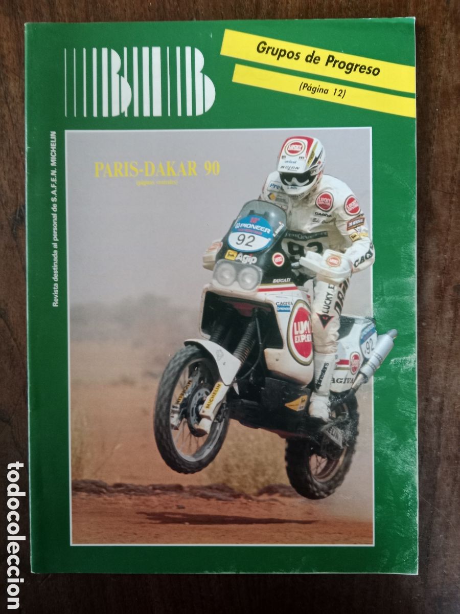 Coches: Revista Bib Michelin n.73 de 1990 autom&oacute;vil neum&aacute;tico