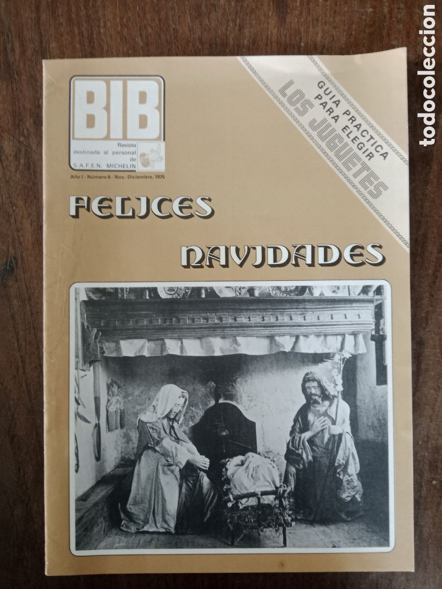 Coches: Revista Bib Michelin n. 6 de 1975 autom&oacute;vil neum&aacute;tico