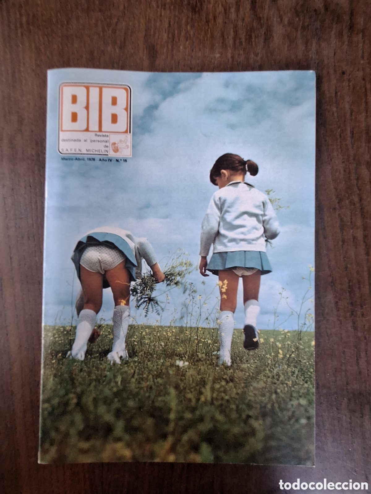 Coches: Revista bib n. 15 de 1978 neum&aacute;ticos michel&iacute;n