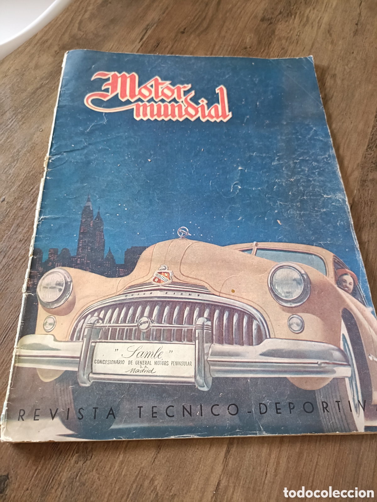 Coches: Revista Motor Mundial n&uacute;mero 33 de Marzo de 1947