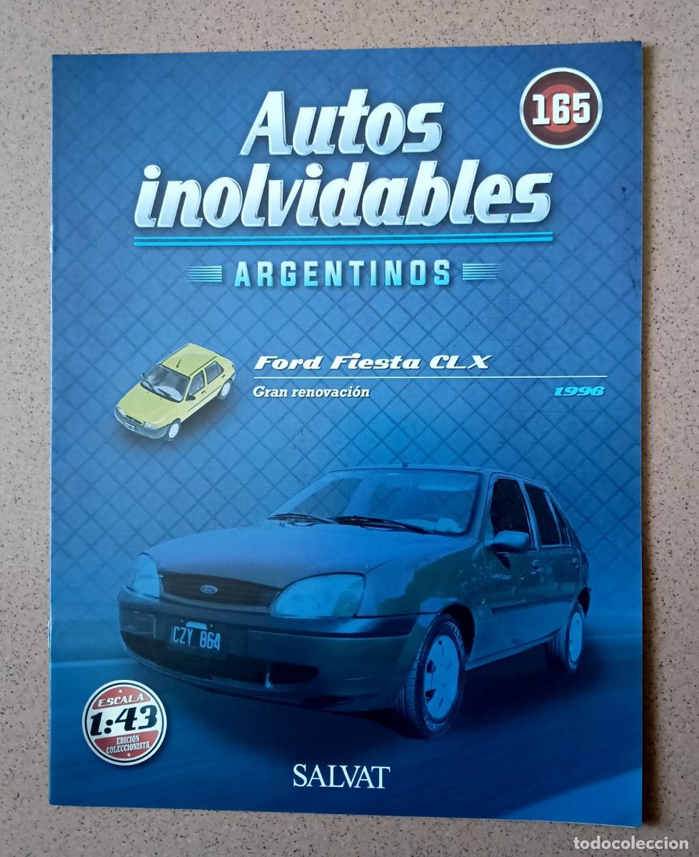 Coches: Fasc&iacute;culo 165 FORD FIESTA CLX (1996) Autos inolvidables argentinos Salvat Nuevo
