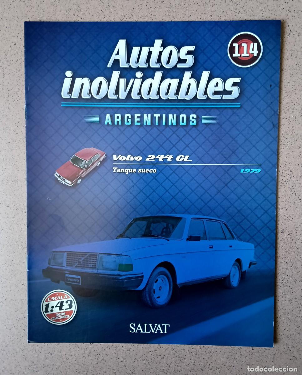 Coches: Fasc&iacute;culo 114 VOLVO 244 GL (1979) Autos inolvidables argentinos Salvat Nuevo