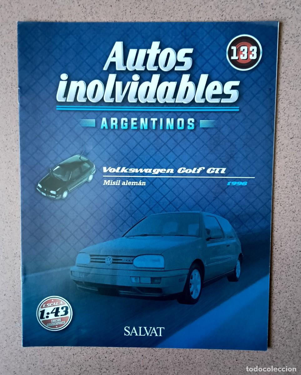 Coches: Fasc&iacute;culo 133 VOLKSWAGEN GOLF GTI (1996) Autos inolvidables argentinos Salvat Nuevo