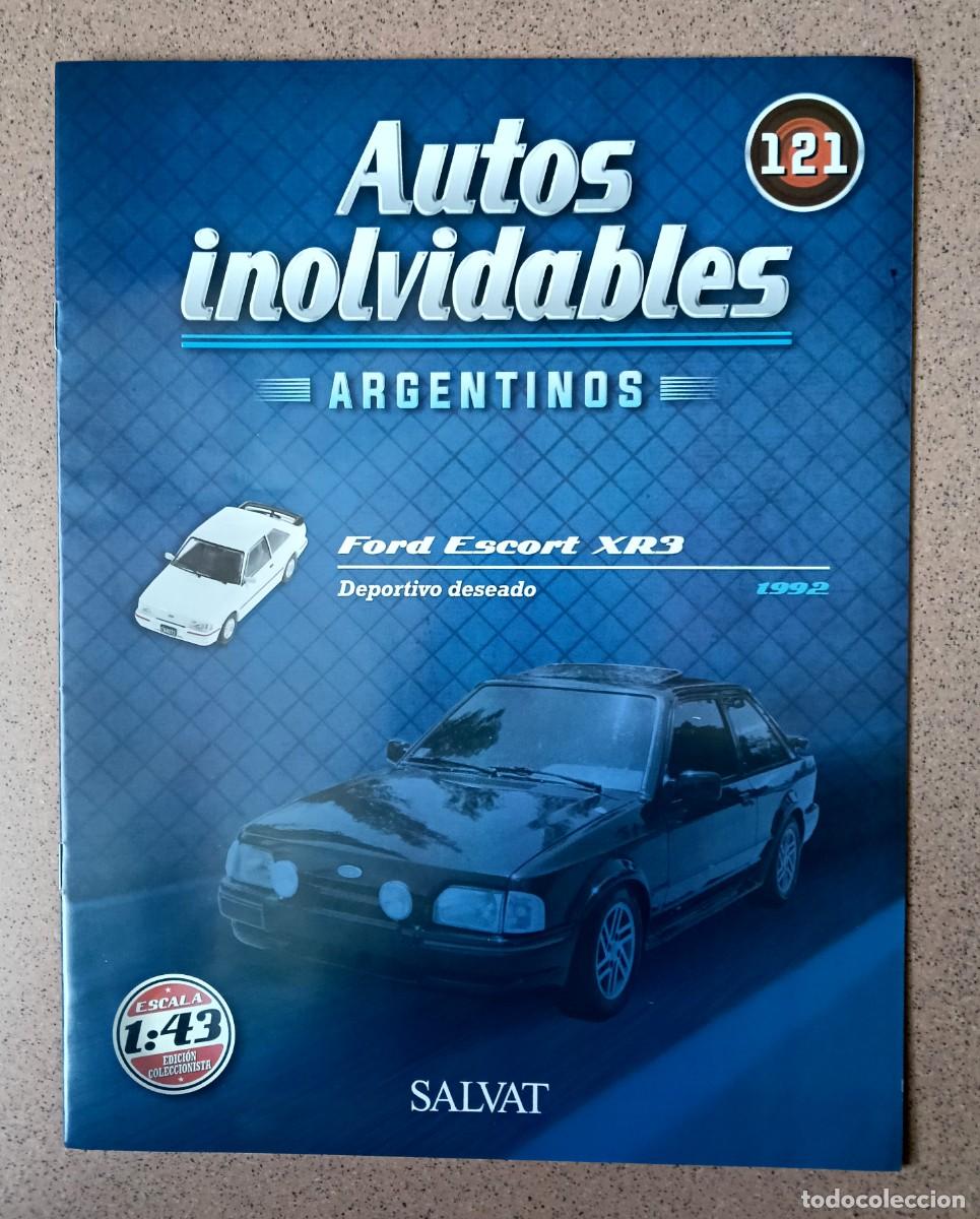 Coches: Fasc&iacute;culo 121 FORD ESCORT XR3 (1992) Autos inolvidables argentinos Salvat Nuevo