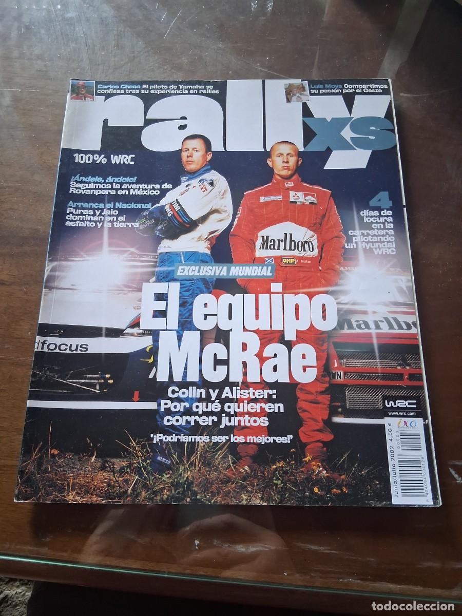 Coches: Revista coche Rally XS Carlos checa Carlos Sainz Luis Moya