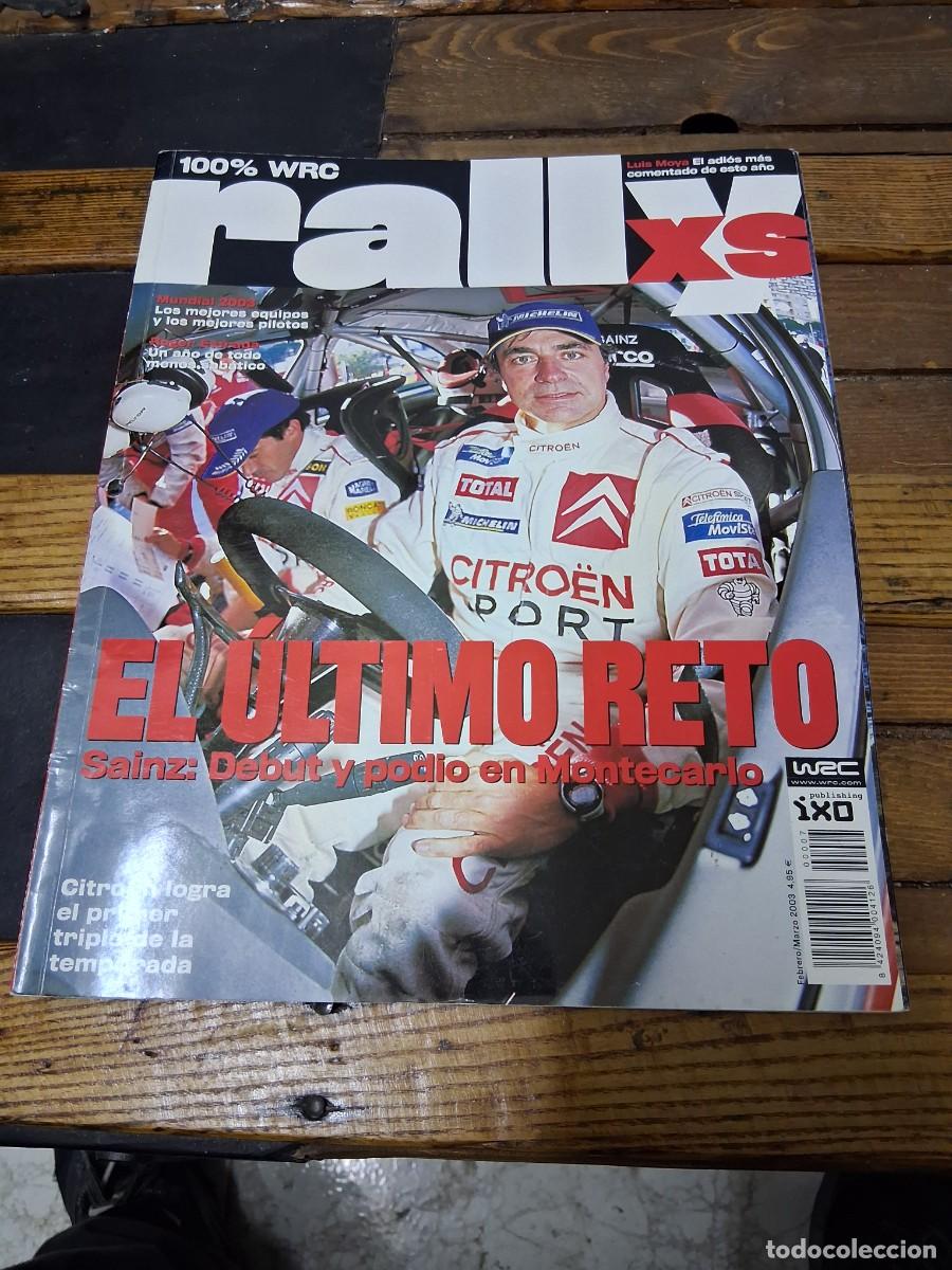 Coches: Revista coche Rally XS WRC citroen Carlos Sainz Roger Estrada Luis Moya