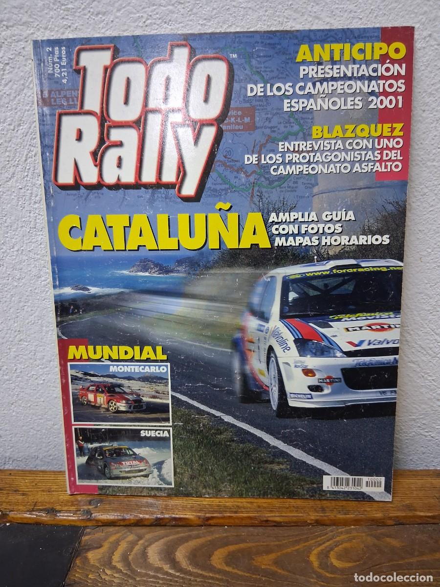 Coches: Revista coche Todo Rally Catalunya Suecia Montecarlo Armin Schwarz Luis Climent Marc Blazquez