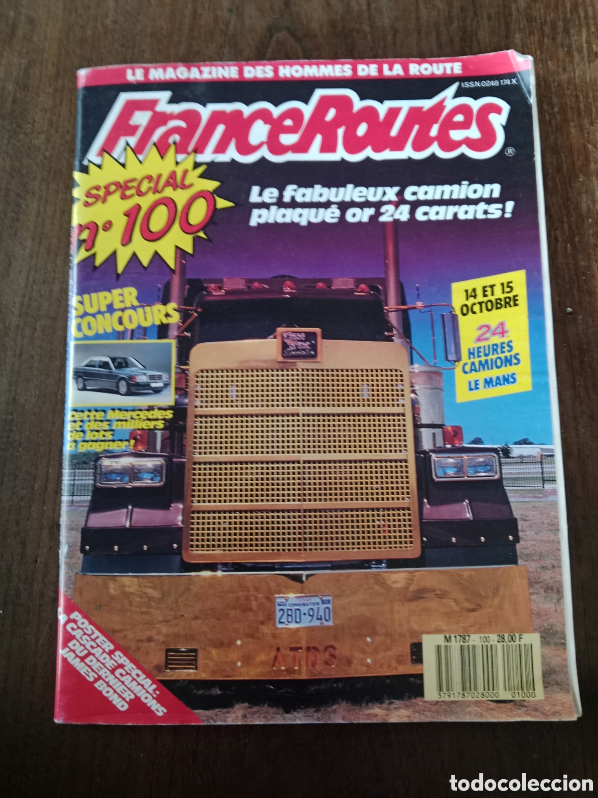 Coches: Revista france routiers n. 100 especial cami&oacute;n Renault volvo
