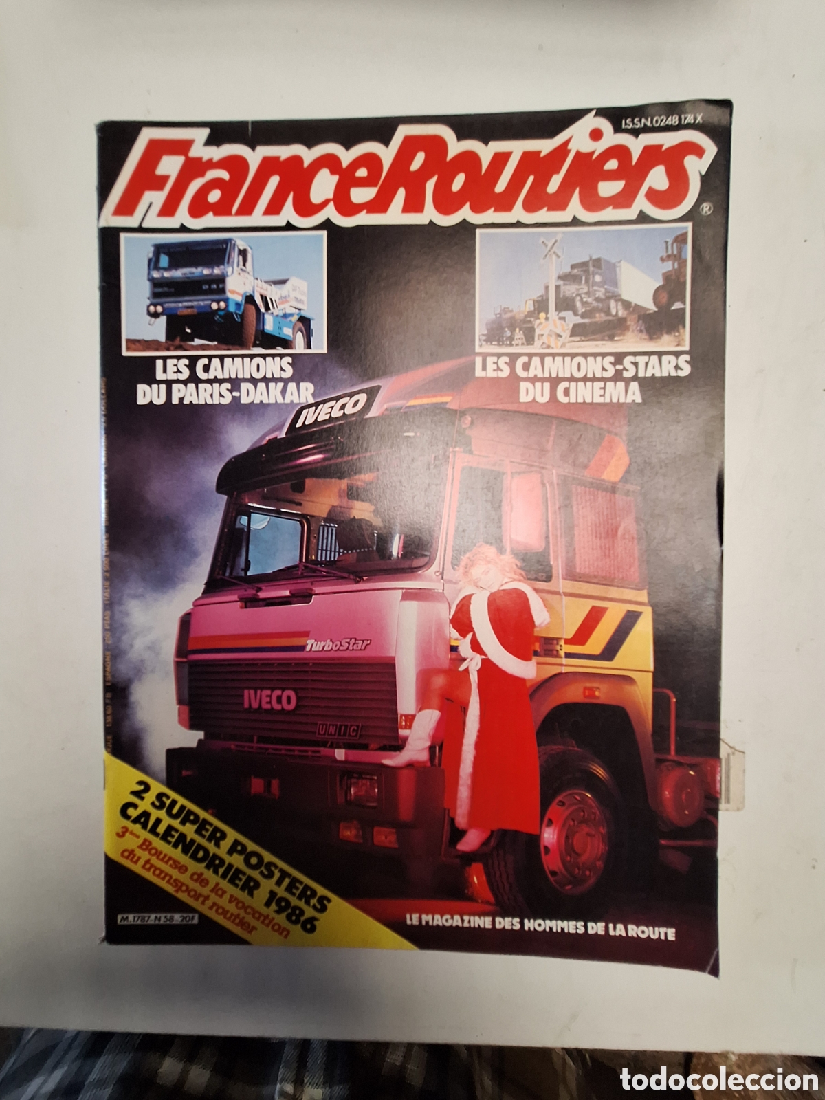 Coches: Revista france routiers n. 58 camion Renault
