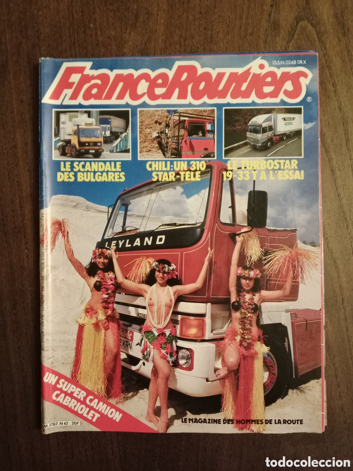 Coches: Revista france routiers n. 62 cami&oacute;n Iveco turbostar