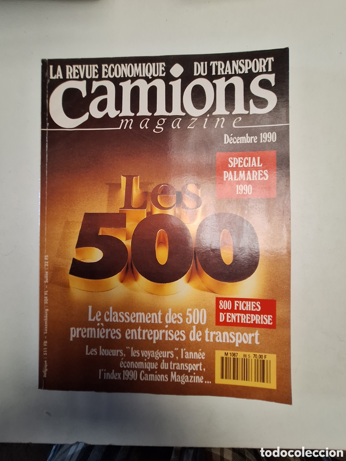 Coches: Revista camions n. 86 de 1990 camion