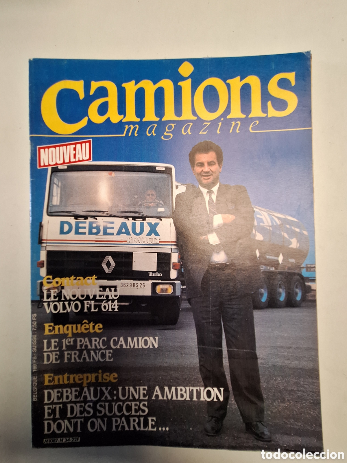Coches: Revista camions n. 34 de 1986 camion iveco