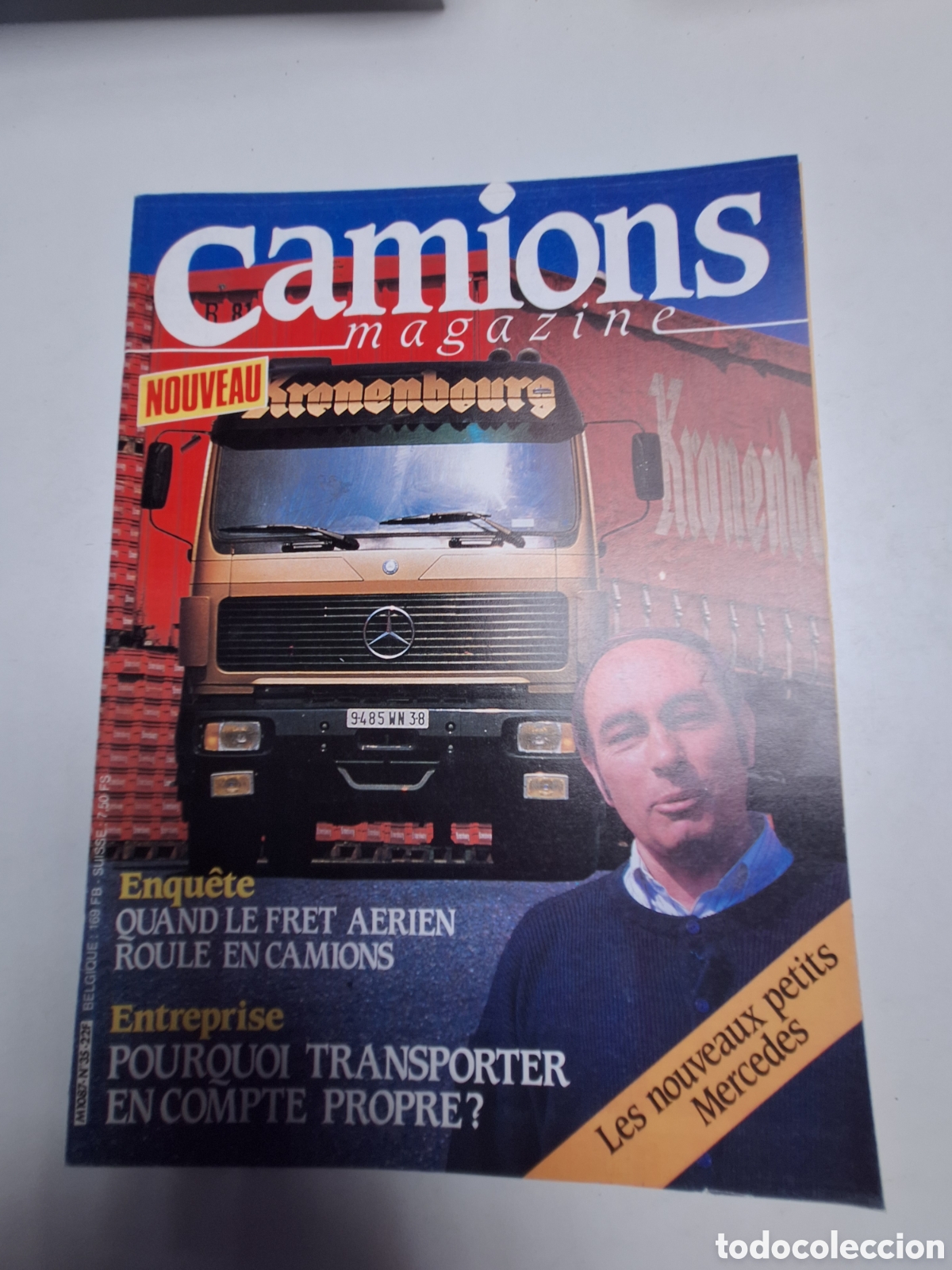 Coches: Revista camions n. 35 de 1986 camion Mercedes
