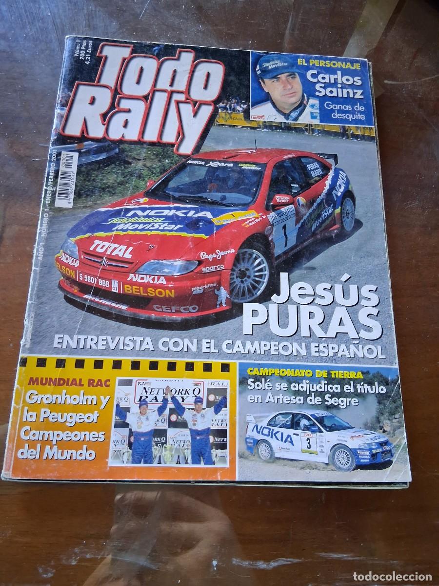 Coches: Revista coche Todo Rally N&deg; 1 Jes&uacute;s Puras Jordi Ventura Galicia Rac