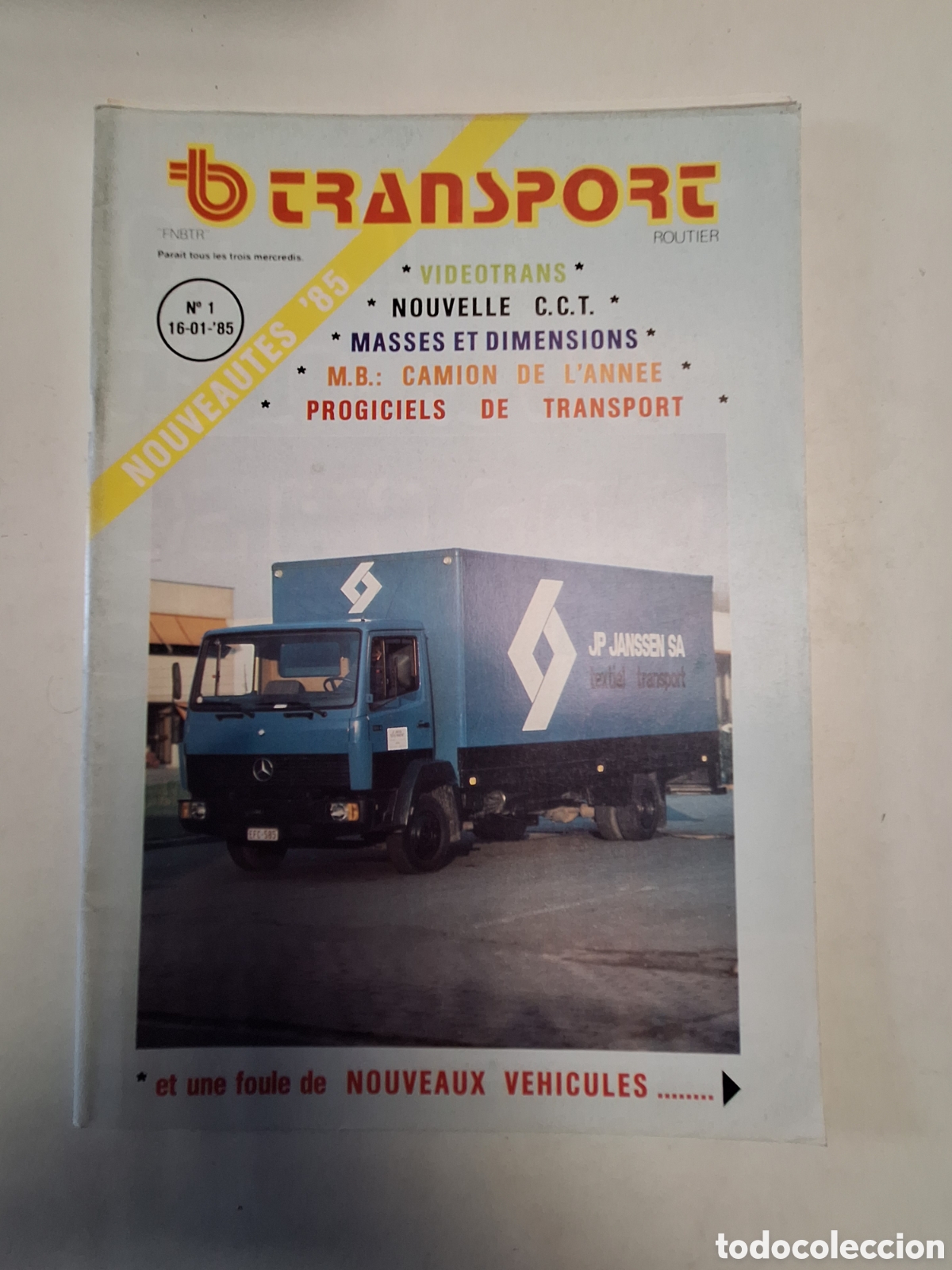 Coches: Revista transport routier n. 1 de 1985
