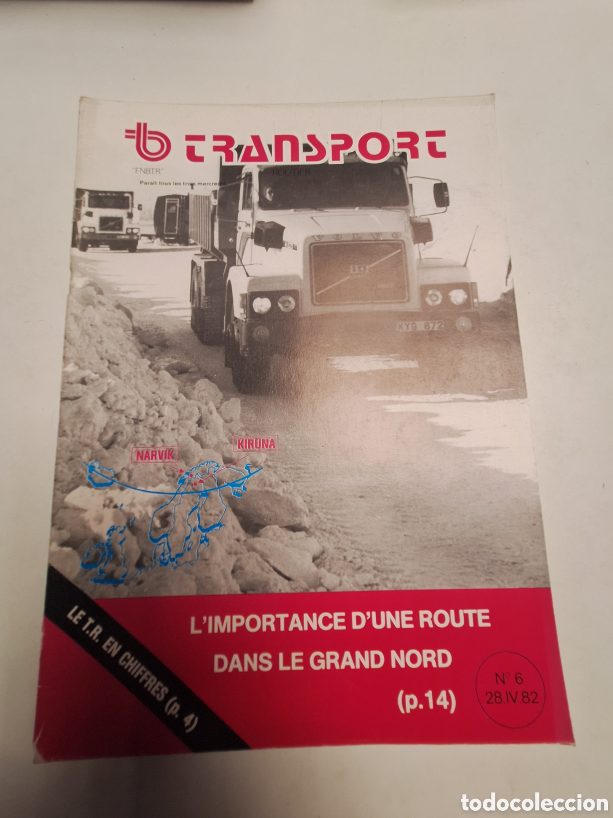 Coches: Revista transport routier n. 6 de 1982 camion