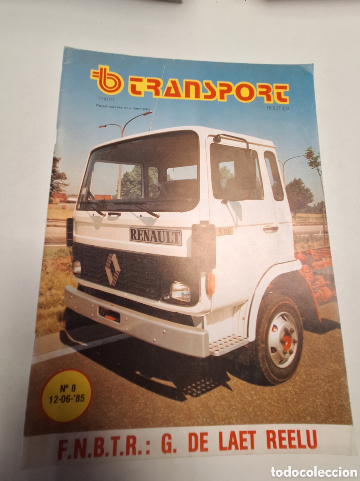Coches: Revista transport routier n. 8 de 1985 camion