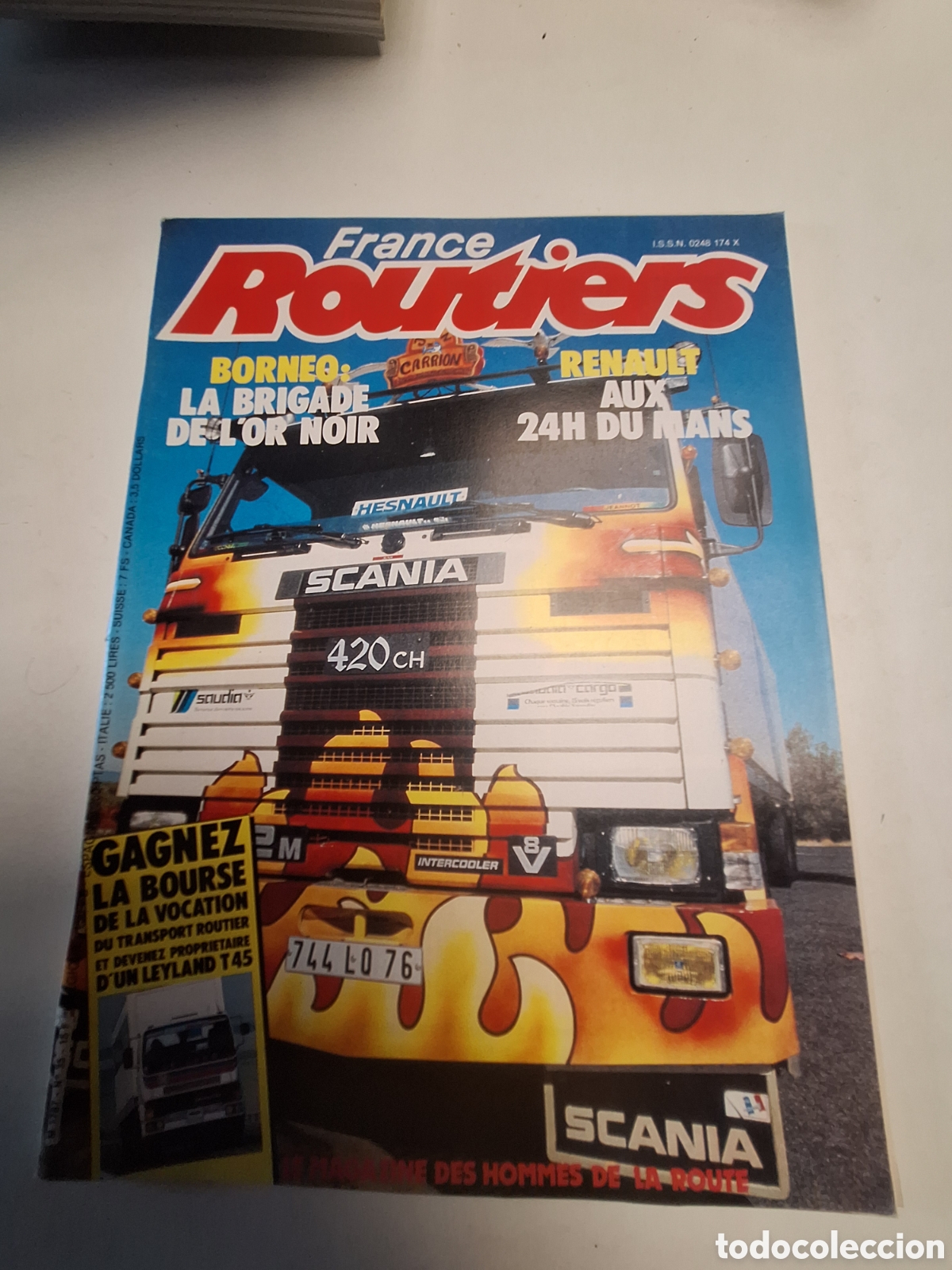 Coches: Revista france routiers n. 35 camion volvo