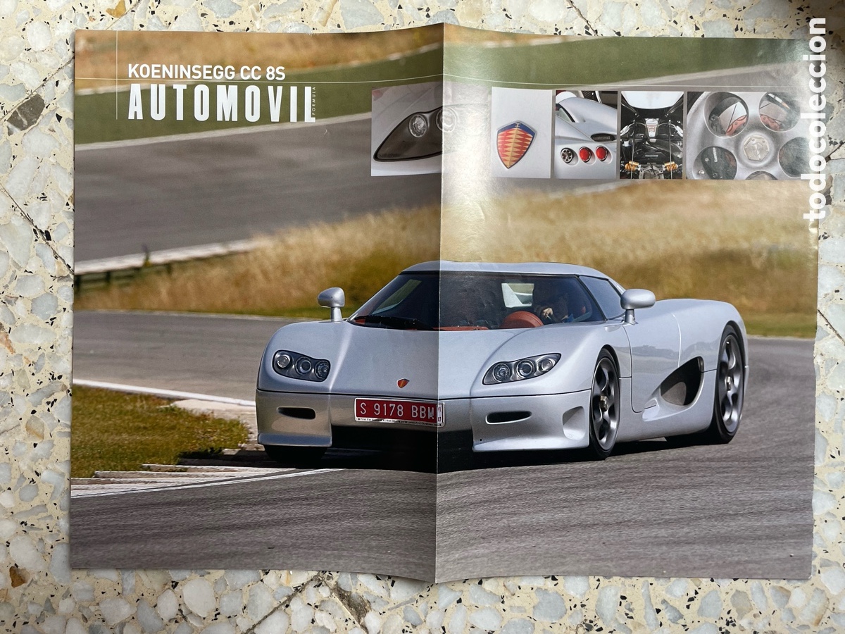 Coches: P&oacute;ster Autom&oacute;vil Koenninsegg CC 8S