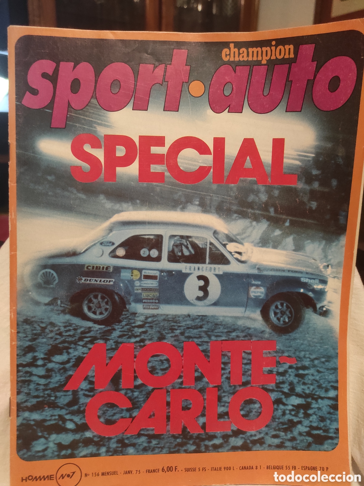 Coches: Revista Autom&oacute;vil Motor Sport Auto Special Monte Carlo