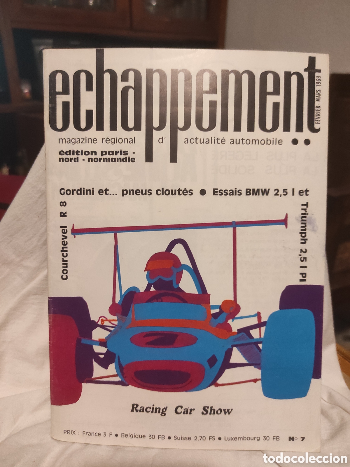 Coches: Revista Autom&oacute;vil Motor Echappement &ndash; February - March 1969 (No. 7)