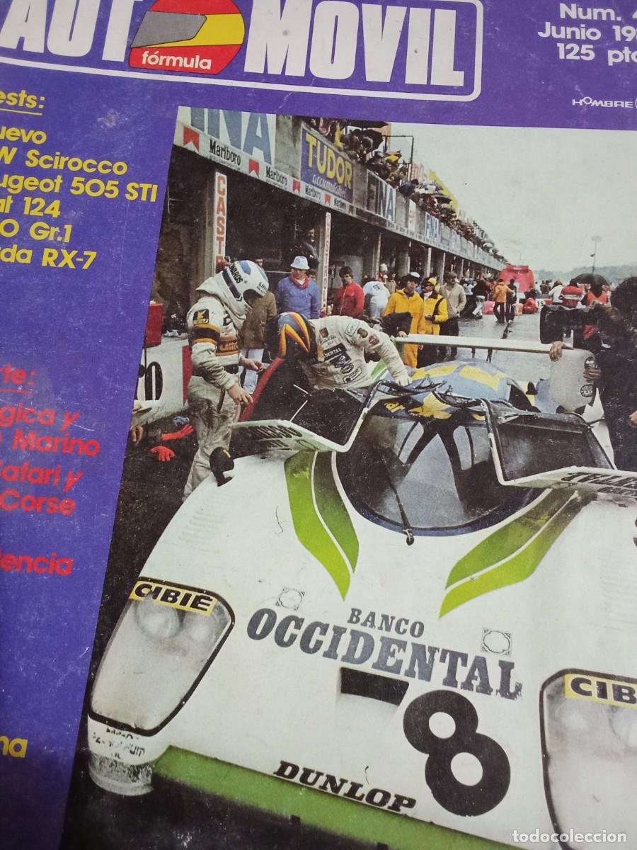Coches: REVISTA AUTOM&Oacute;VIL F&Oacute;RMULA N&ordm; 41 DE JUNIO DE 1981