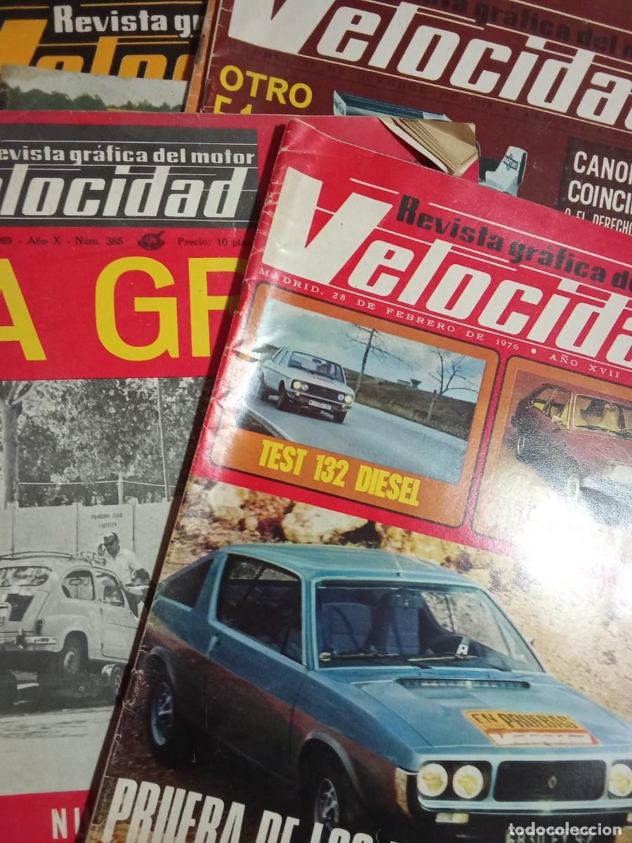 Coches: Velocidad.Revista gr&aacute;fica del motor. 9 unidades.