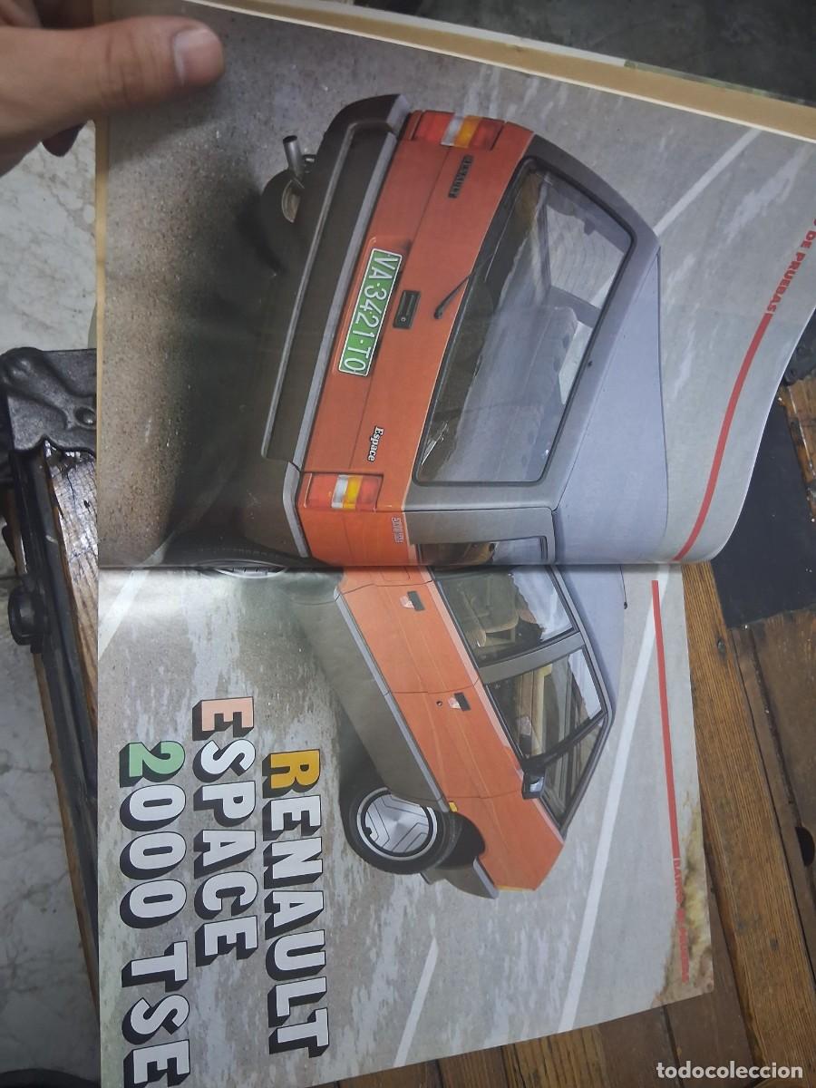 Coches: Revista coche auto 1549 a&ntilde;o 1988 Renault Space Volkswagen Polo coupe Rallye Par&iacute;s Dakar
