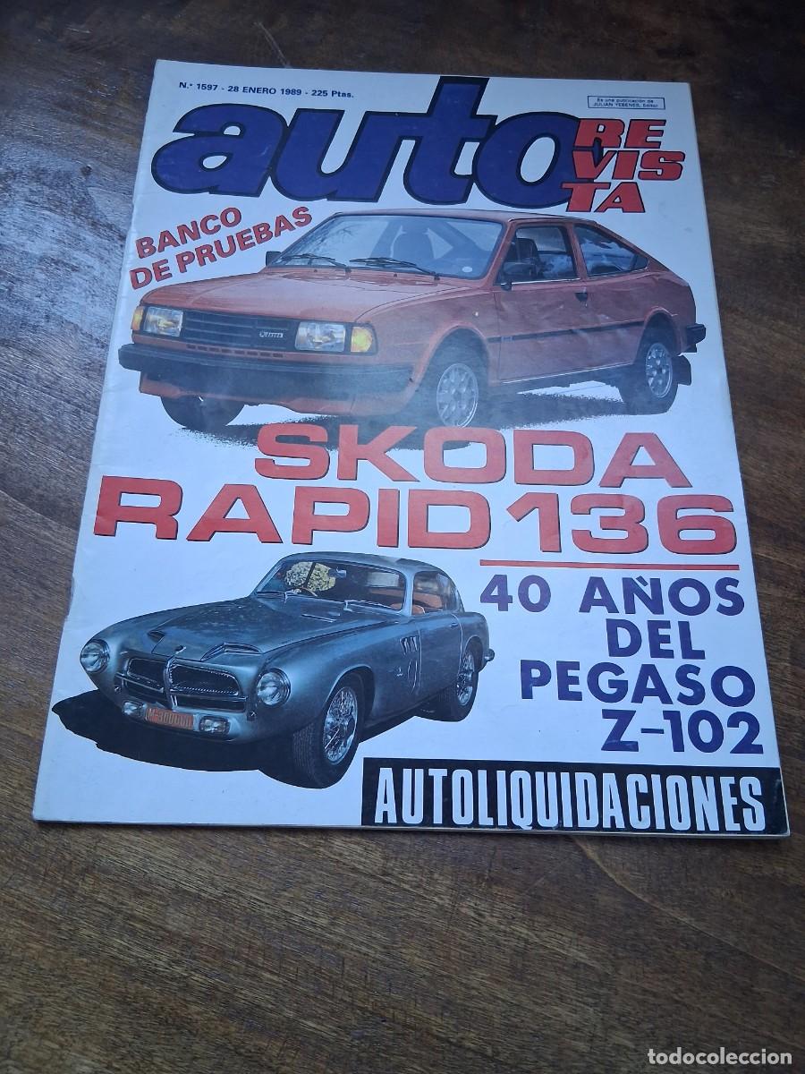 Coches: Revista coche auto 1597 Skoda Rapid 136 Pegaso Z 102 Luis Villamil Rallye Montecarlo BMW Ib&eacute;rica