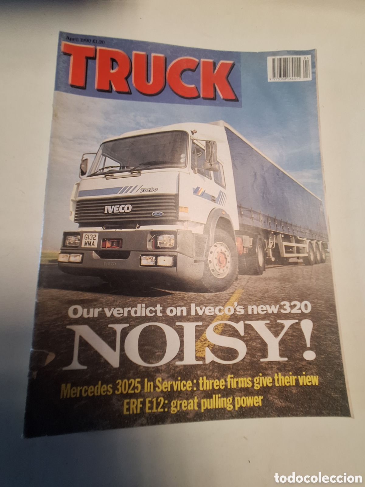 Coches: Revista truck de 1990 camion iveco