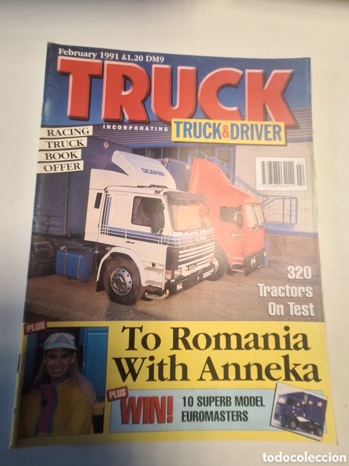 Coches: Revista truck de 1991 camion scania Renault