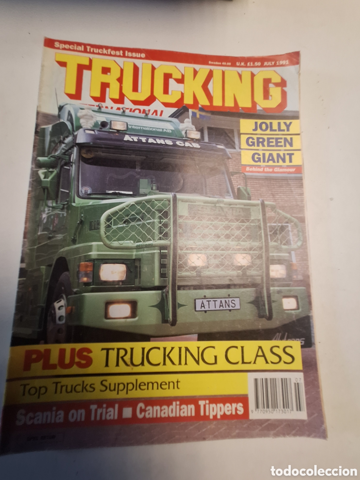 Coches: Revista trucking de julio 1991 camion