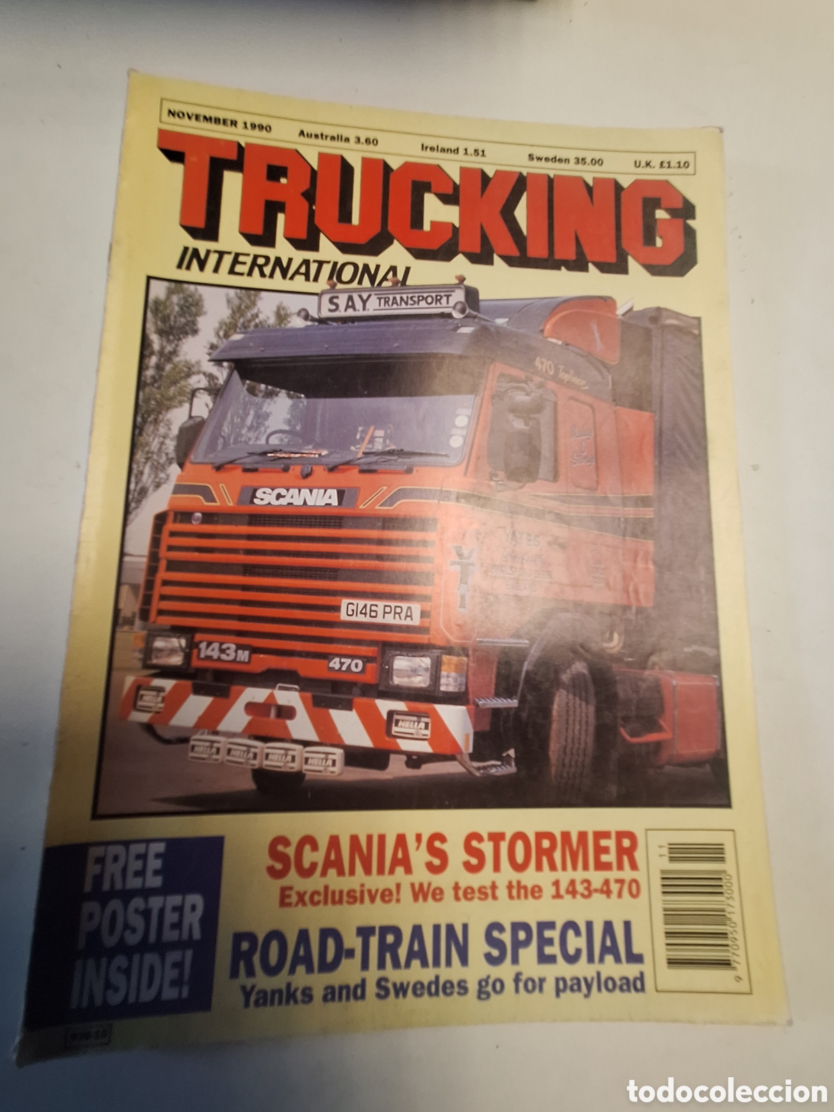 Voitures: Revista trucking de noviembre 1990 camion